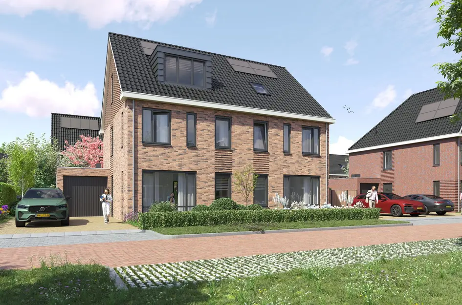 Twee-onder-één-kapwoning - fase 3A, bouwnummer 124 