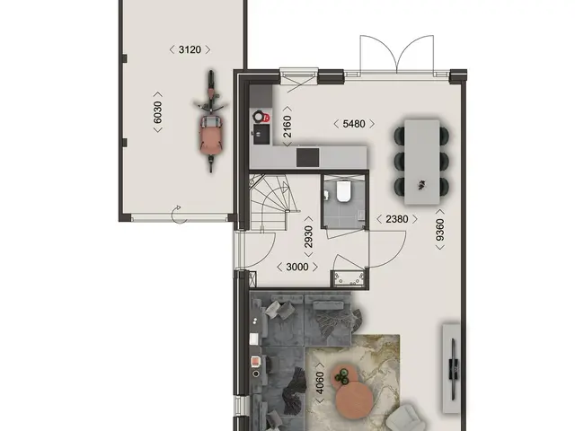 Twee-onder-één-kapwoning - fase 3A, bouwnummer 127 , WINKEL