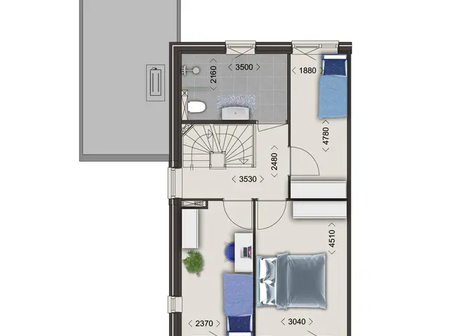 Twee-onder-één-kapwoning - fase 3A, bouwnummer 127 , WINKEL