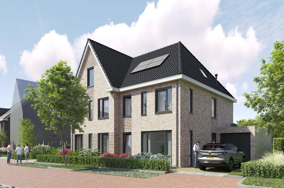 Twee-onder-één-kapwoning - fase 3A, bouwnummer 132 