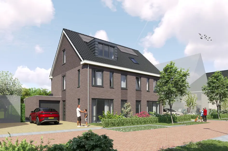 Twee-onder-één-kapwoning - fase 3A, bouwnummer 134 