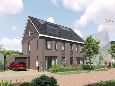 Twee-onder-één-kapwoning - fase 3A, bouwnummer 135 