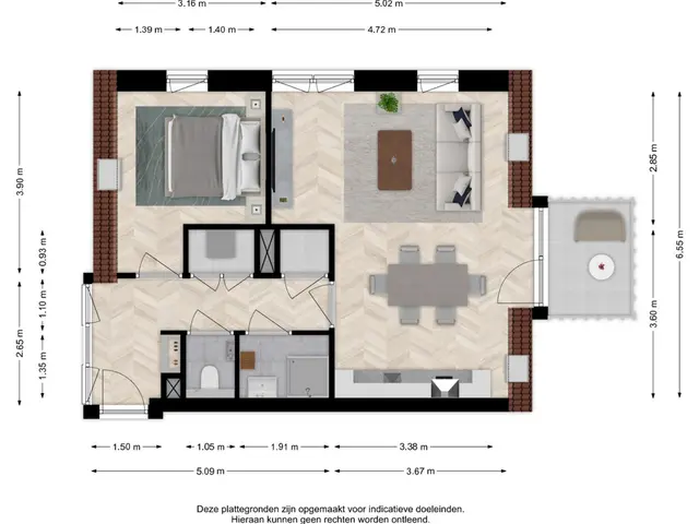 Dorpsstraat 162A 2, OBDAM