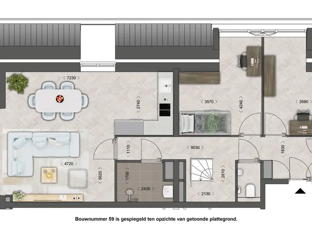 Appartement - type 11, bouwnummer 57 , ZWAAG