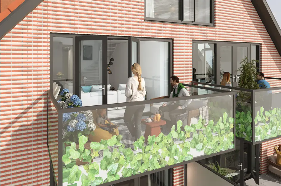 Appartement - type 4d, bouwnummer 20 