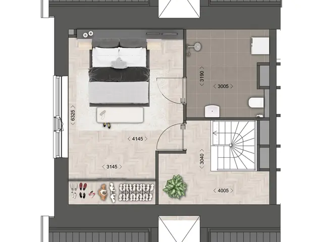 Appartement - type 9, bouwnummer 56 , ZWAAG