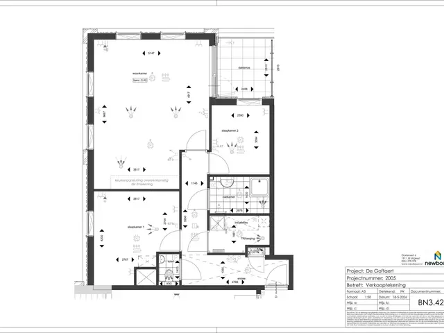 Driekamerappartement 1e, 2e en 3e verdiepin, bouwnummer 3.42 , ALKMAAR