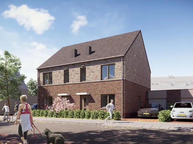 Twee-onder-één kapwoning, bouwnummer 4 , Spanbroek