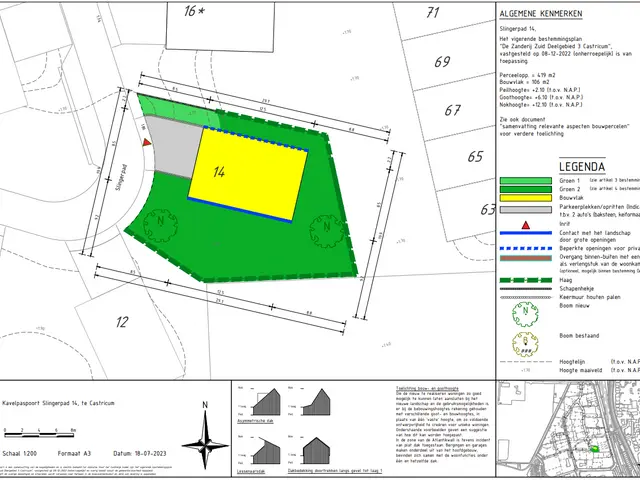 Slingerpad 14 (bwnr 31) , CASTRICUM