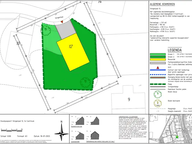 Slingerpad 12 (bwnr 32) , CASTRICUM