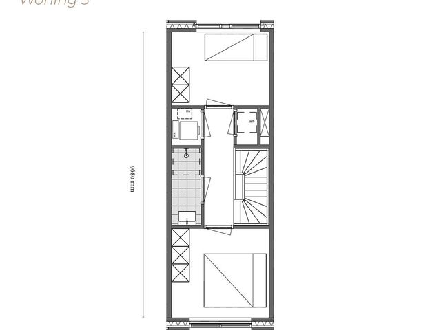 Stadse Woning, bouwnummer 3 , BEVERWIJK