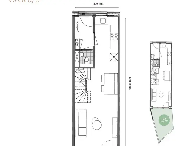 Stadse Woning, bouwnummer 8 , BEVERWIJK