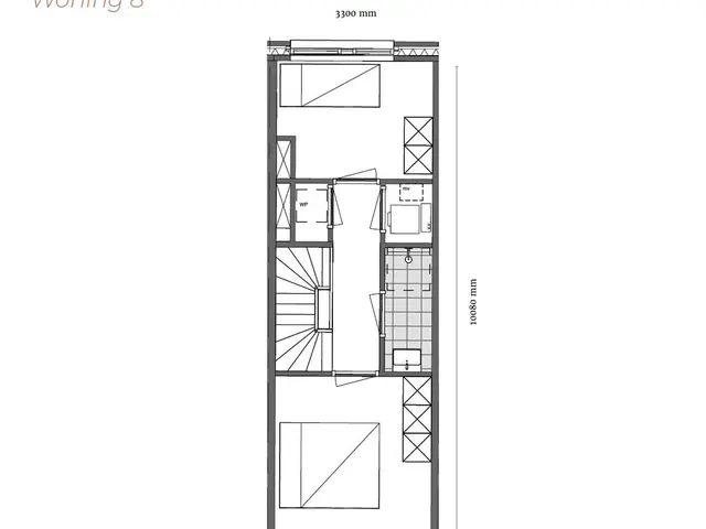 Stadse Woning, bouwnummer 8 , BEVERWIJK