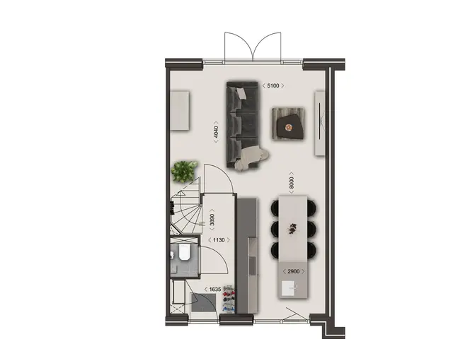 Rijwoning - fase 2A, bouwnummer 88 , WINKEL