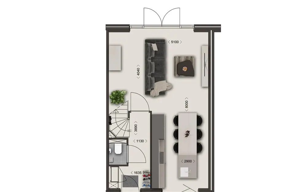 Rijwoning - fase 2A, bouwnummer 88 