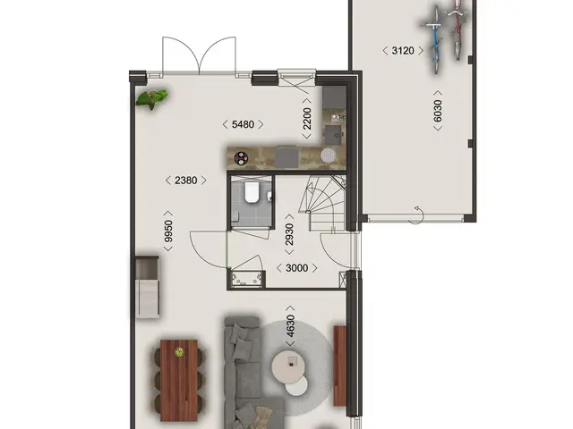 Twee-onder-een-kap woning - fase 2A, bouwnummer 116 , WINKEL