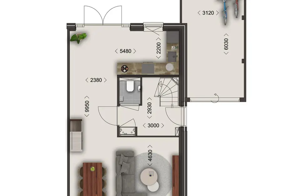 Twee-onder-een-kap woning - fase 2A, bouwnummer 116 