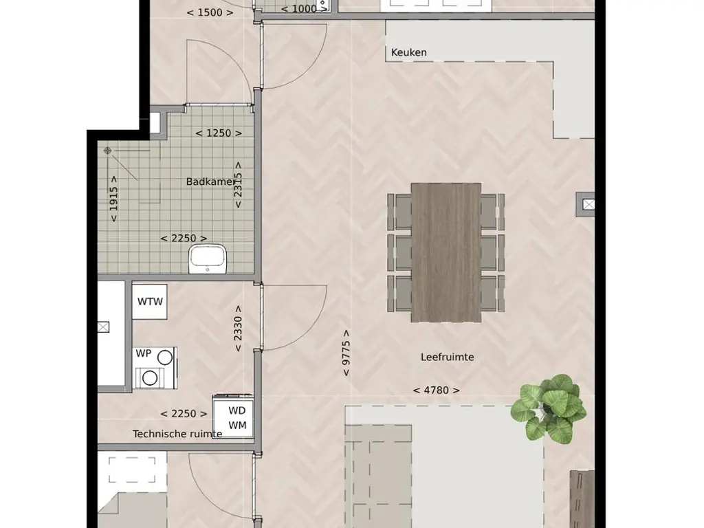 Levensloop bestendig appartement, bouwnummer 8 , SIMONSHAVEN