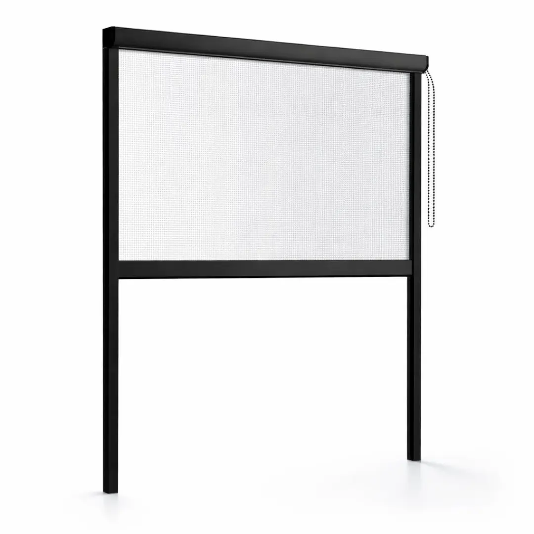 Rollup screen window system