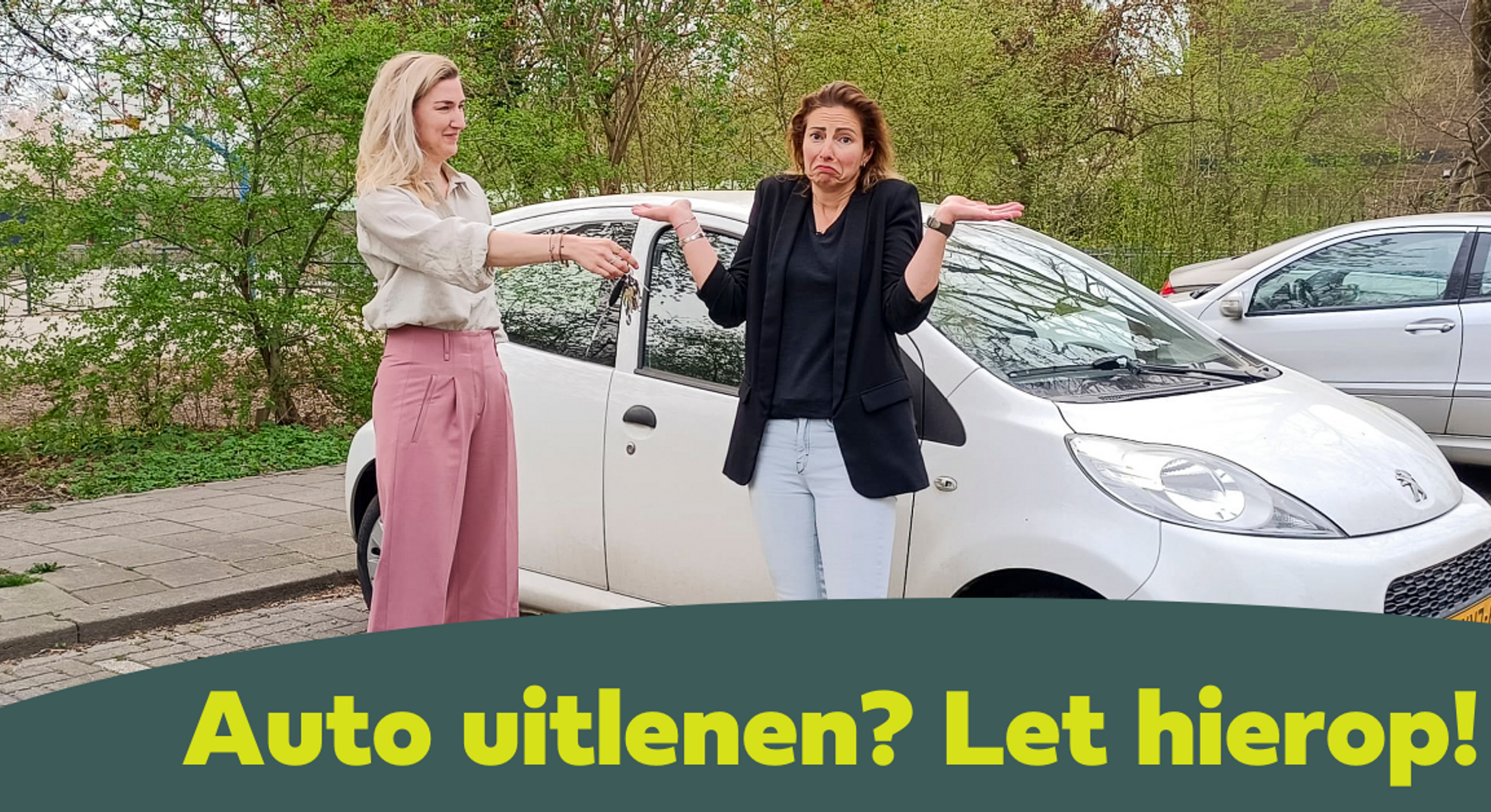 Sharing is caring: sta hier bij stil voordat je je auto uitleent