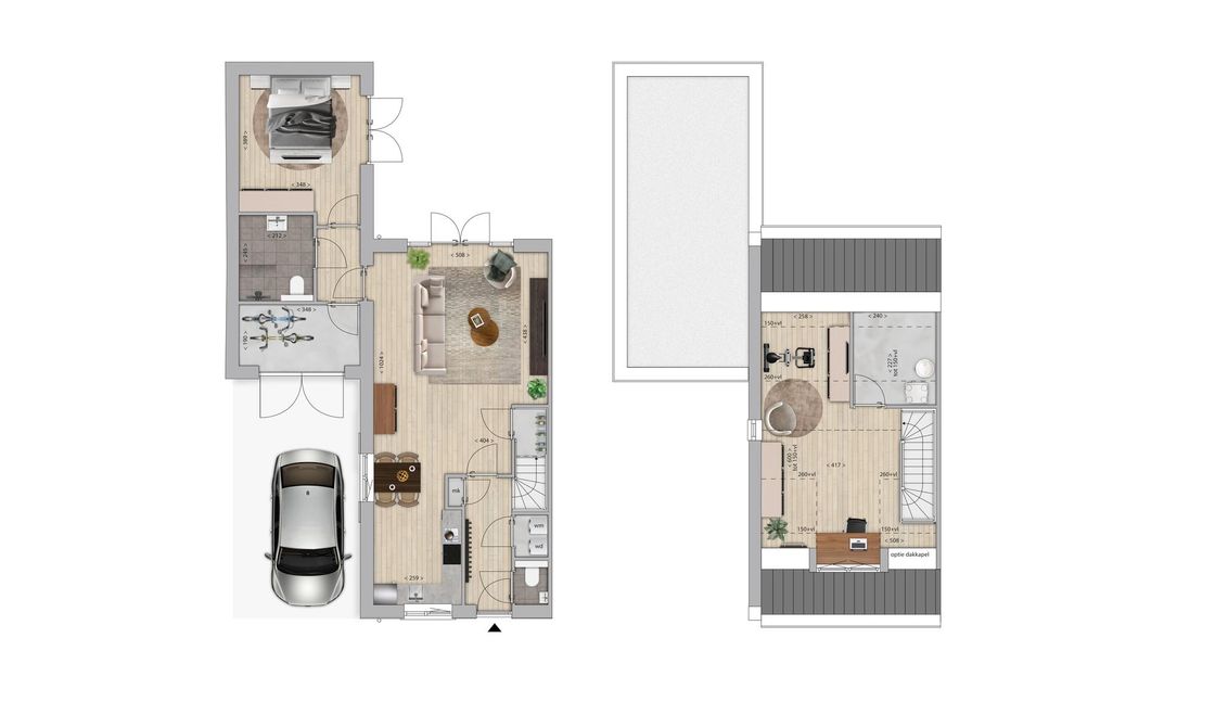 Herwijnen - Patiowoningen in Herwijnen Oost, afbeelding 6