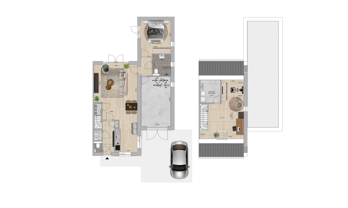Herwijnen - Patiowoningen in Herwijnen Oost, afbeelding 3