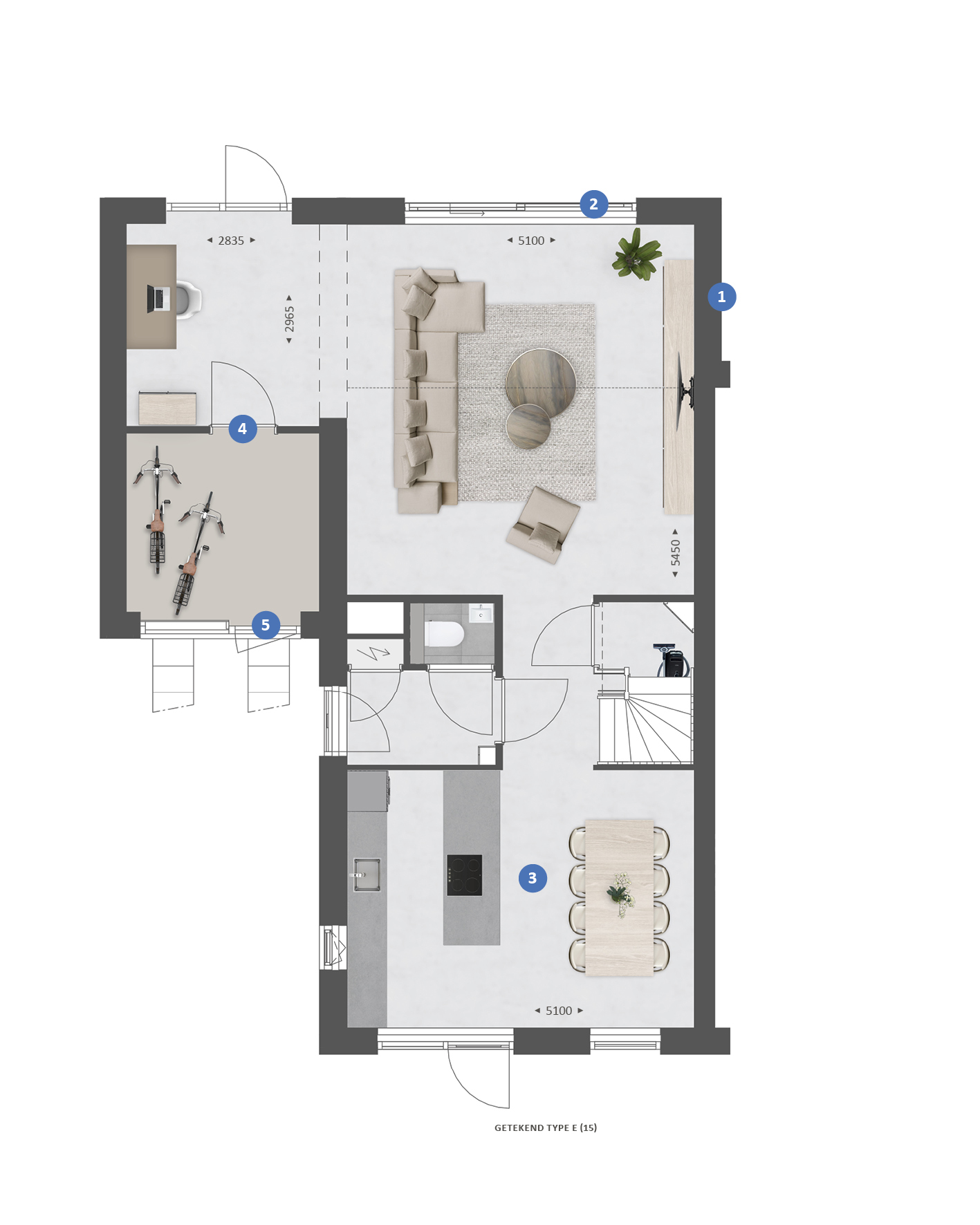 Hoekwoning met garage | WIJD & ZIJD, bouwnummer 15 , afbeelding 6