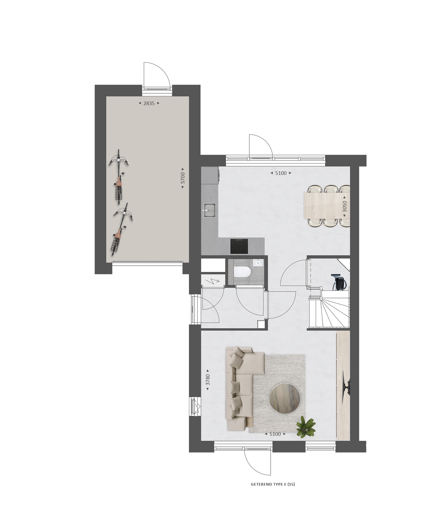 Hoekwoning met garage | WIJD & ZIJD, bouwnummer 27 , afbeelding 5