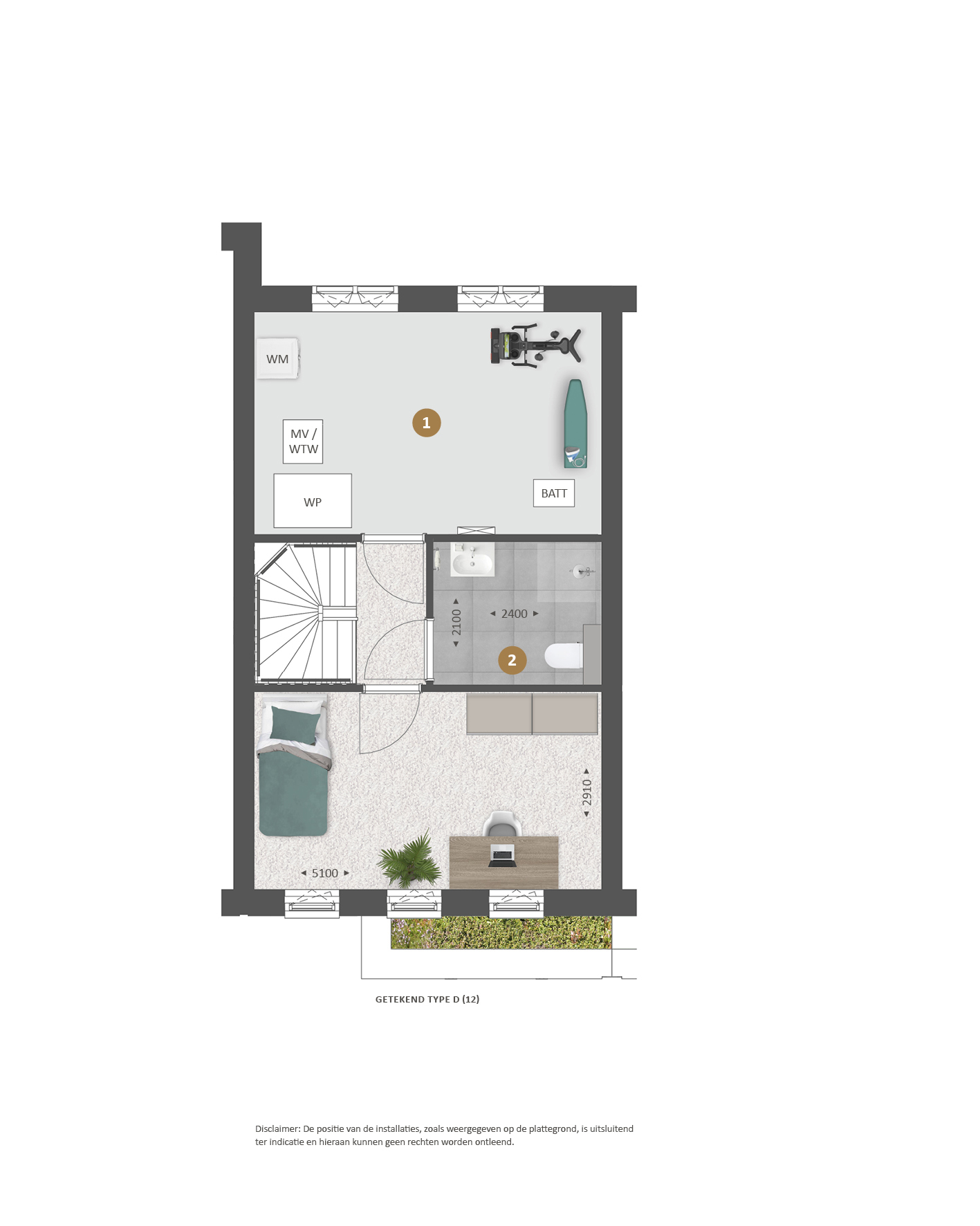 Tussenwoning | WIJD & ZIJD, bouwnummer 28 , afbeelding 11