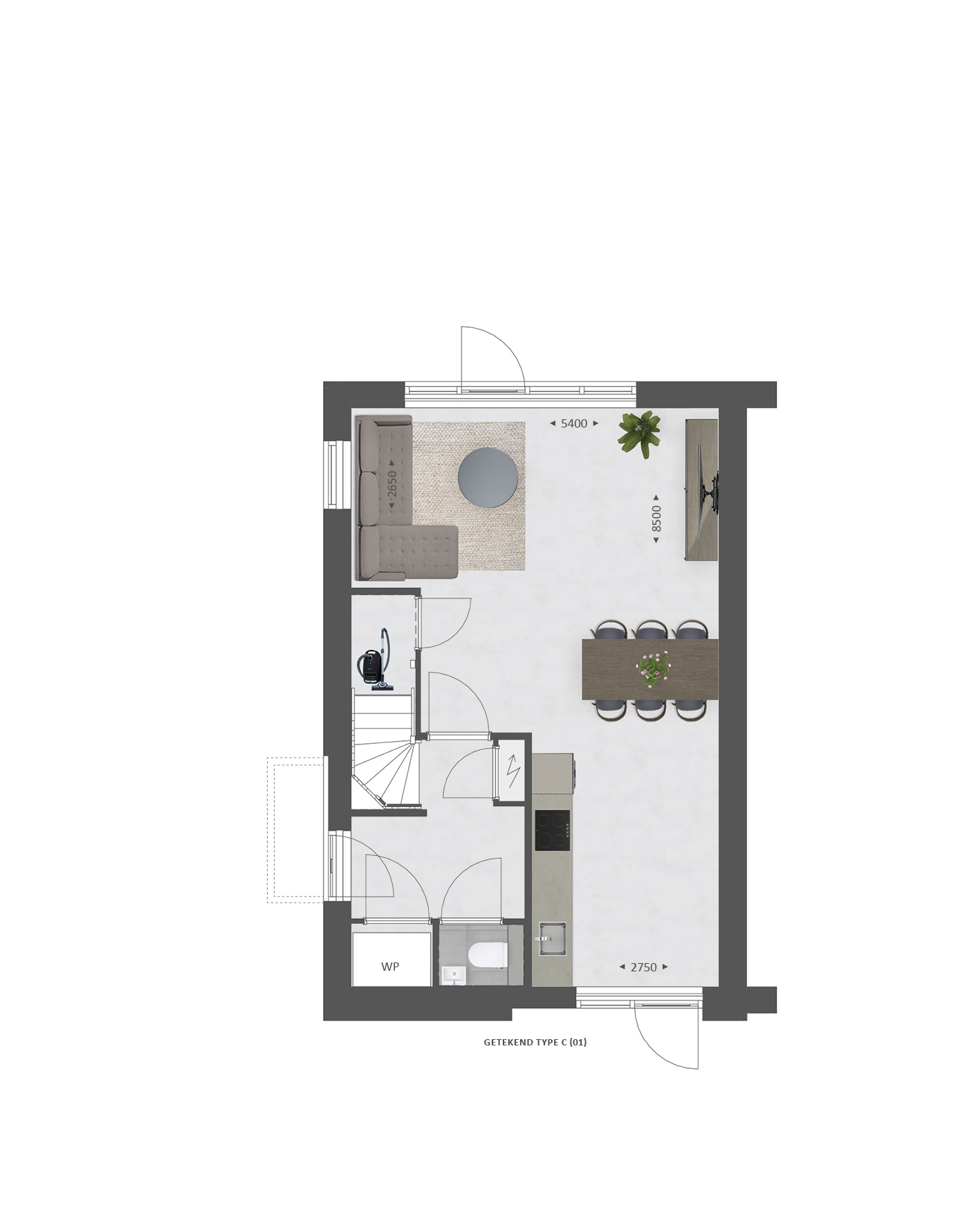Eindwoning | WIJD & ZIJD, bouwnummer 1 , afbeelding 3
