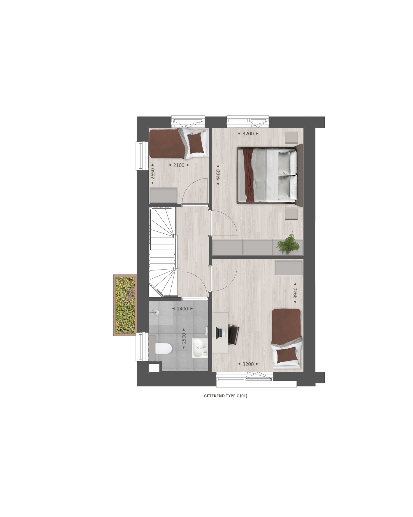 Eindwoning | TYPE C, bouwnummer 51 , afbeelding 5