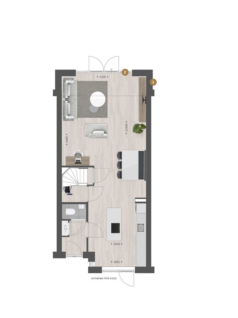 Plattegrond 1