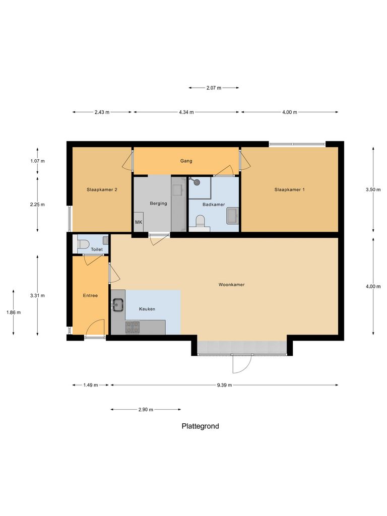 Plattegrond 1
