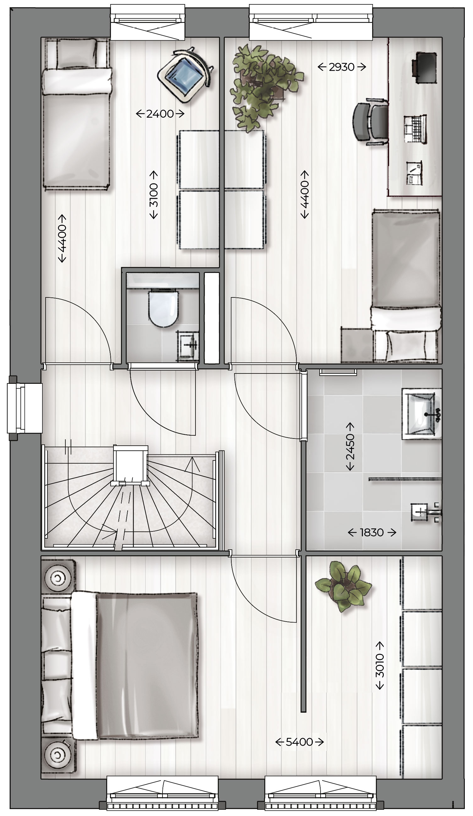 Twee-onder-een-kap-woning | TYPE VALOR, bouwnummer 10 , afbeelding 2