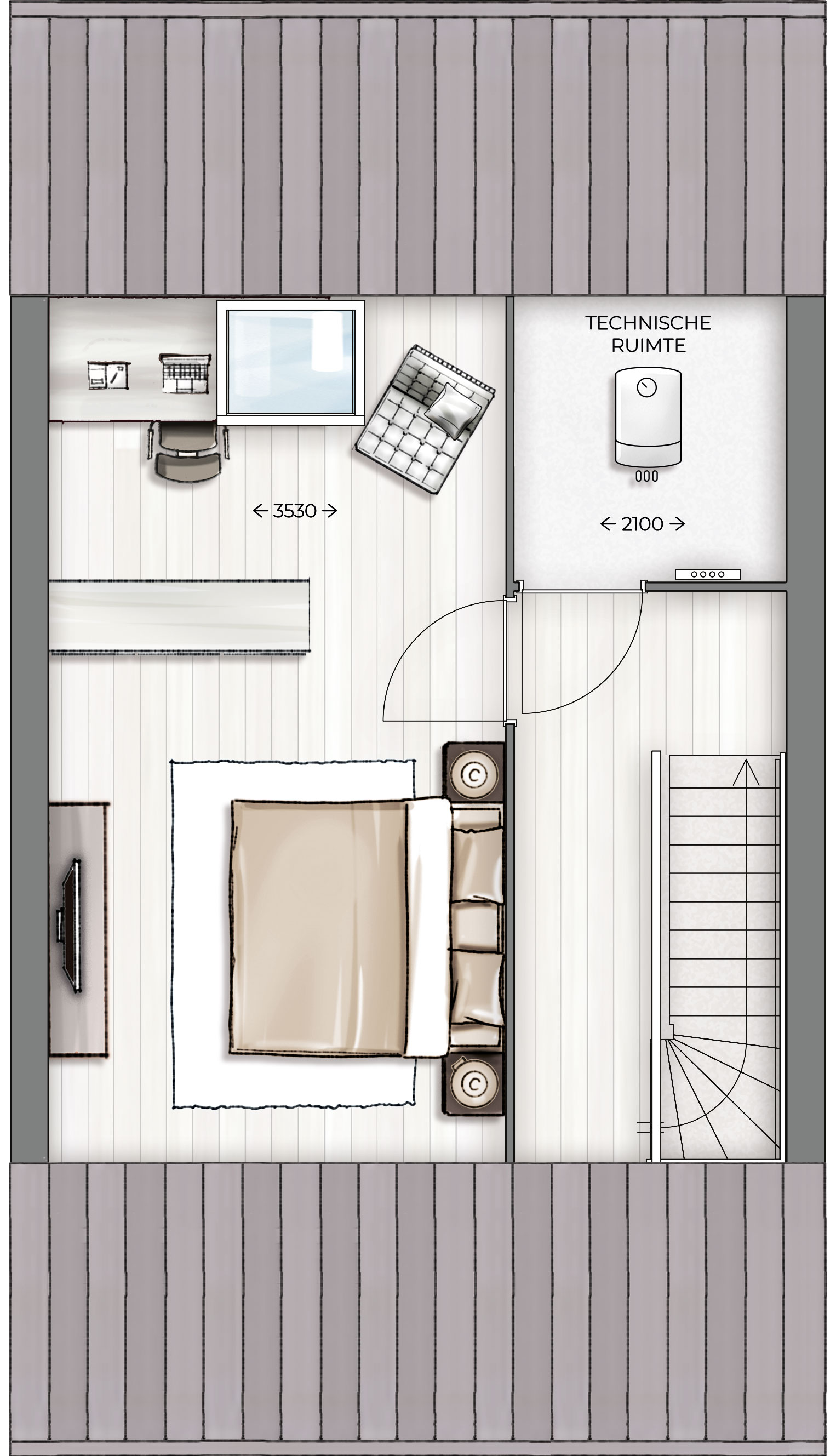 Levensloopbestendige woning | TYPE KARMIJN, bouwnummer 30 , afbeelding 5