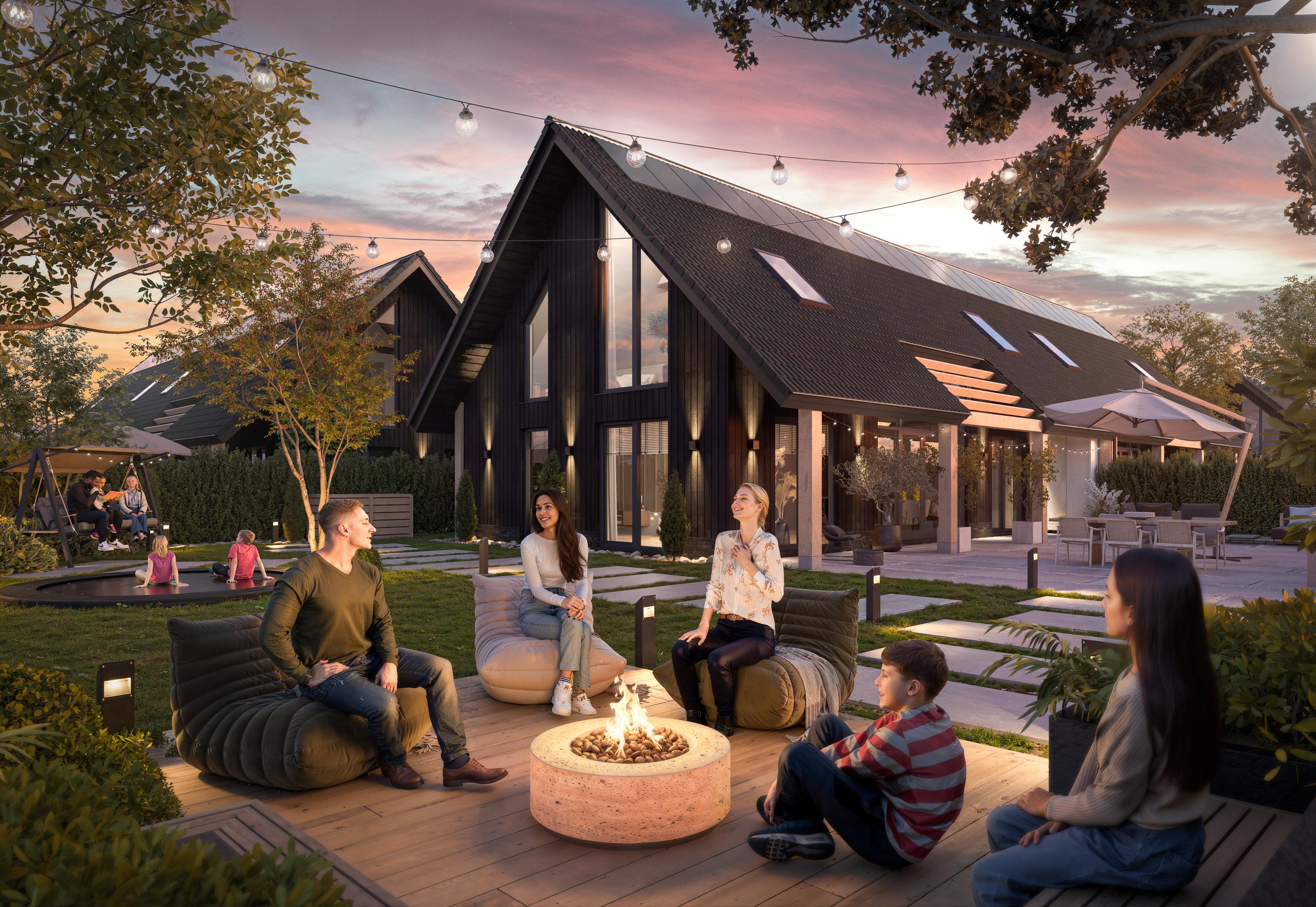 HALFVRIJSTAANDE ERFWONINGEN, bouwnummer 5 , afbeelding 0