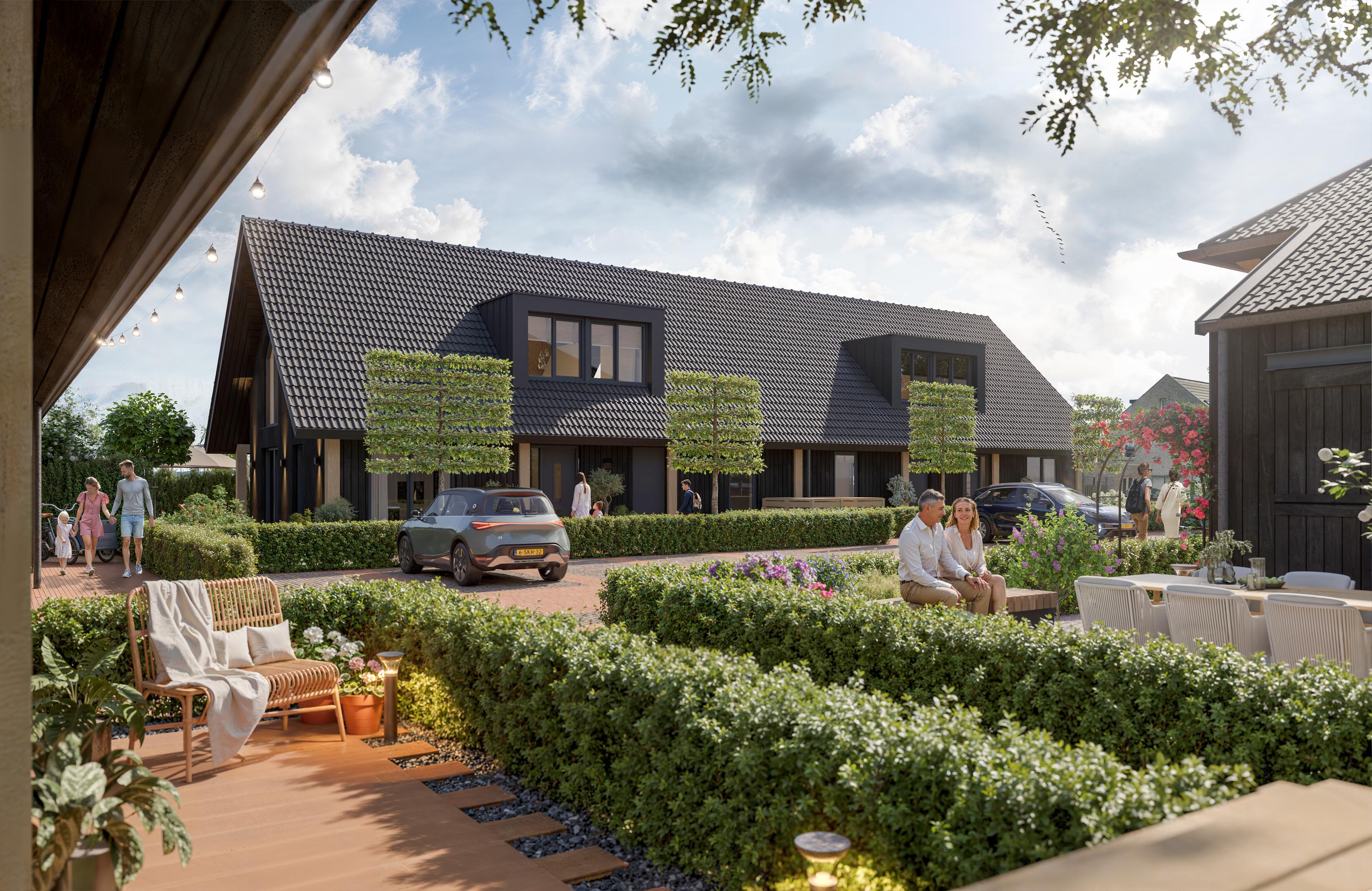 HALFVRIJSTAANDE ERFWONINGEN, bouwnummer 5 , afbeelding 1