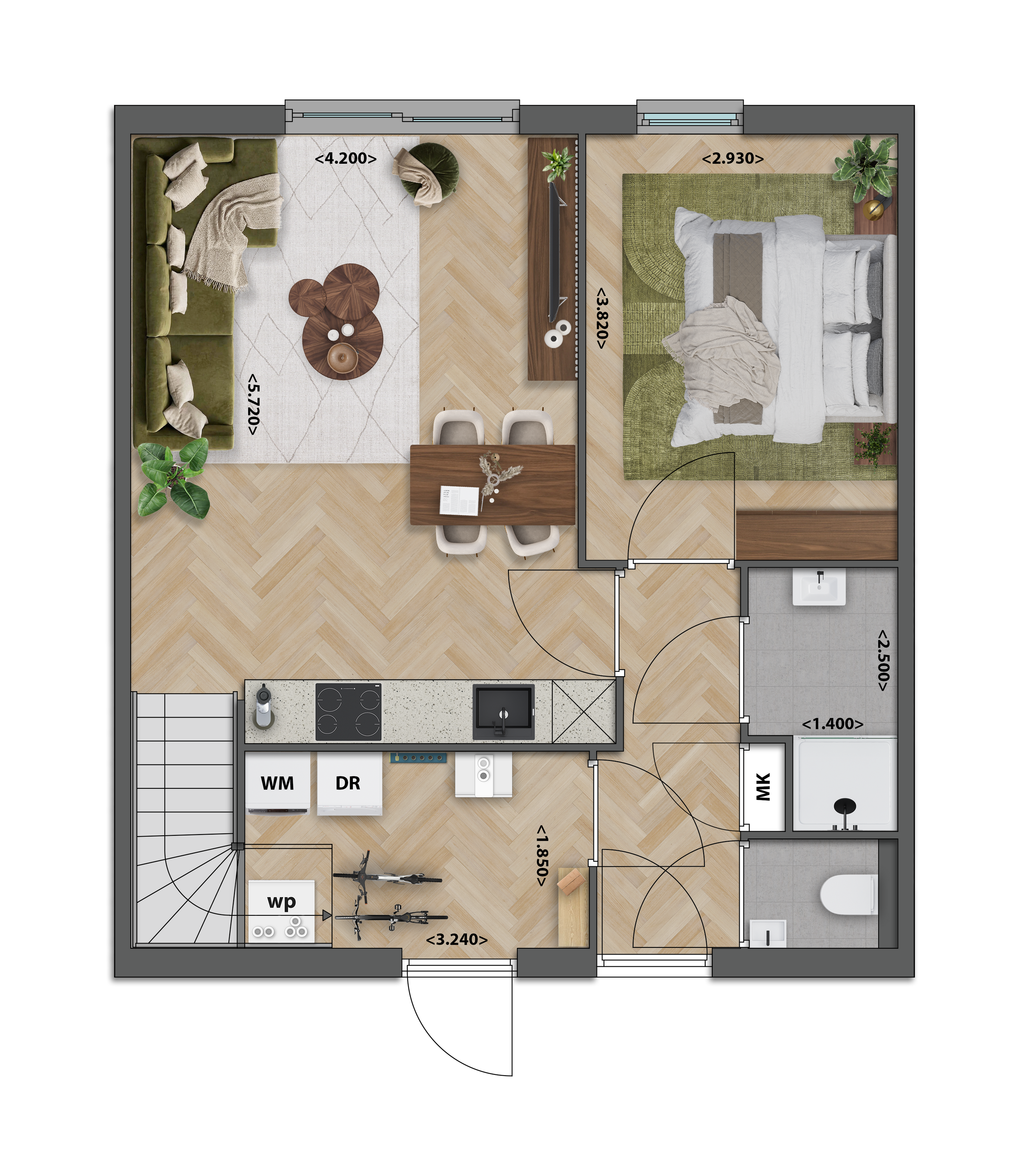 LEVENSLOOPBESTENDIGE SCHUURWONINGEN, bouwnummer 9 , afbeelding 3