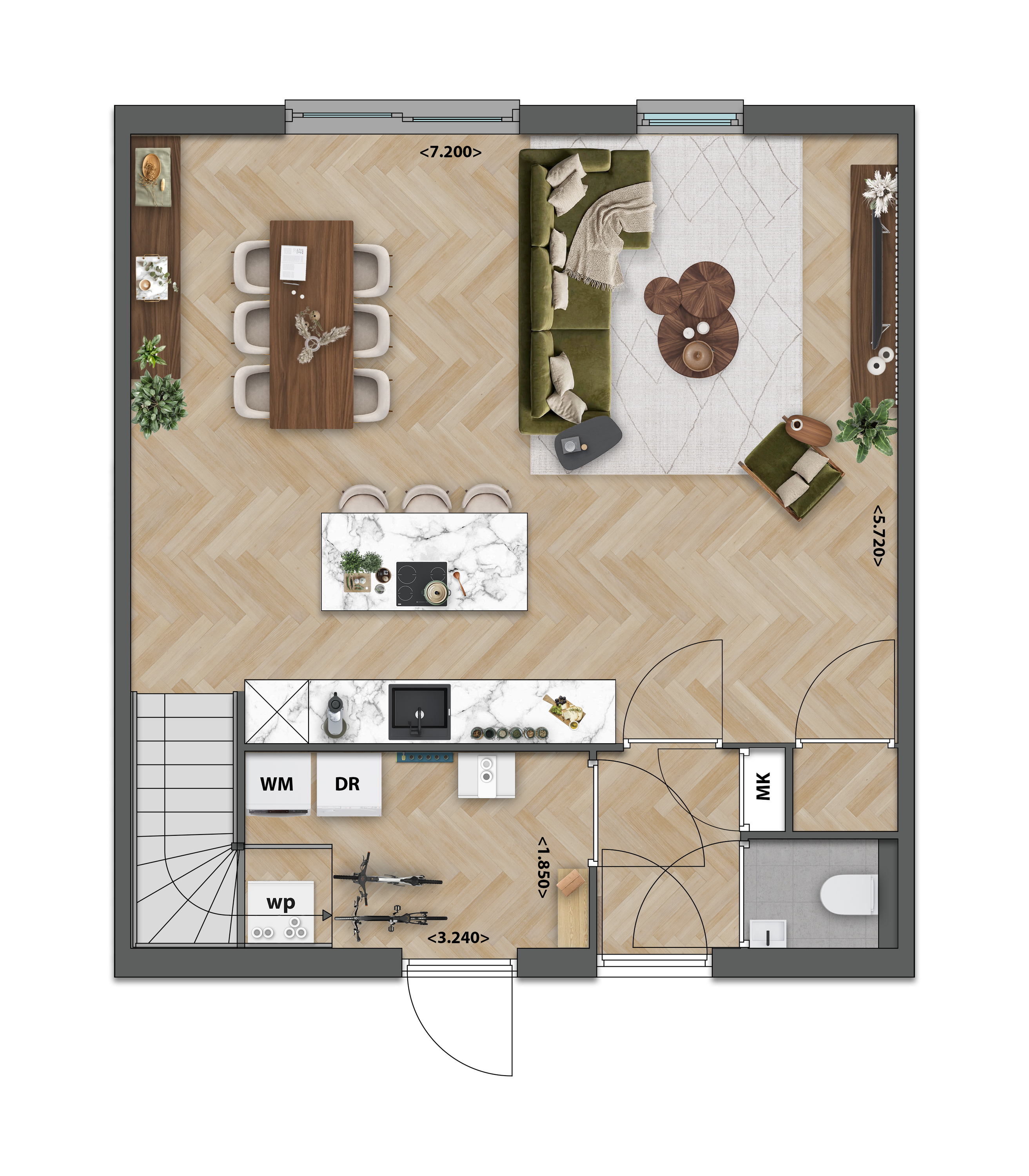 LEVENSLOOPBESTENDIGE SCHUURWONINGEN, bouwnummer 14 , afbeelding 5