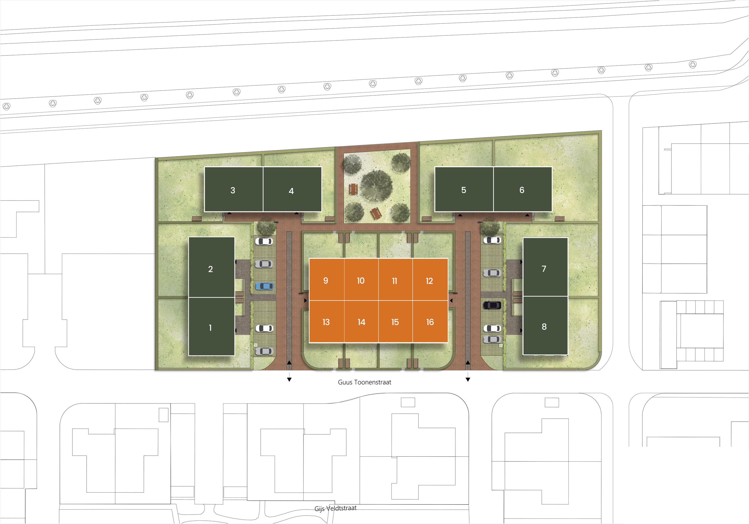 HALFVRIJSTAANDE ERFWONINGEN, bouwnummer 2 , afbeelding 6