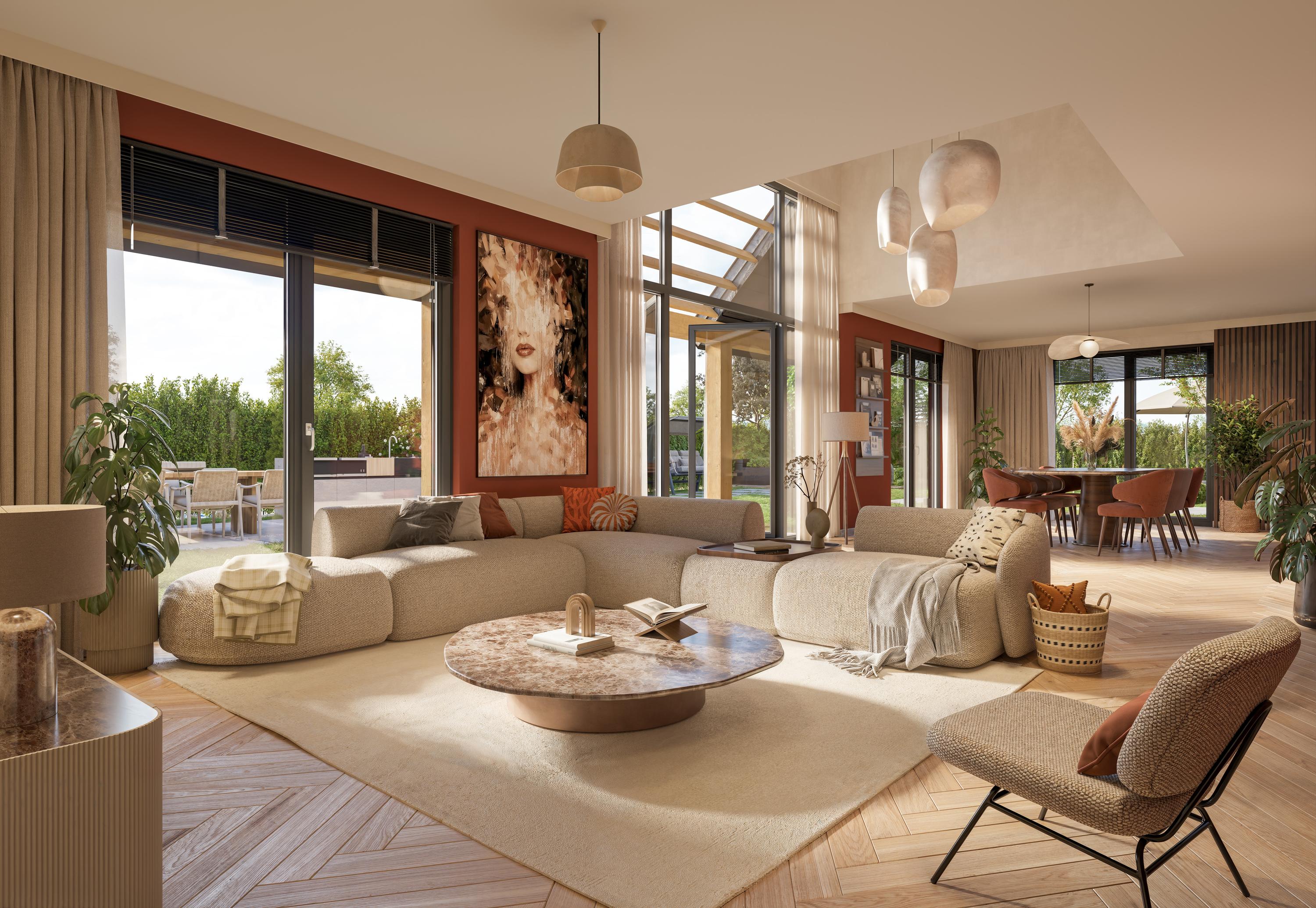 HALFVRIJSTAANDE ERFWONINGEN, bouwnummer 4 , afbeelding 2