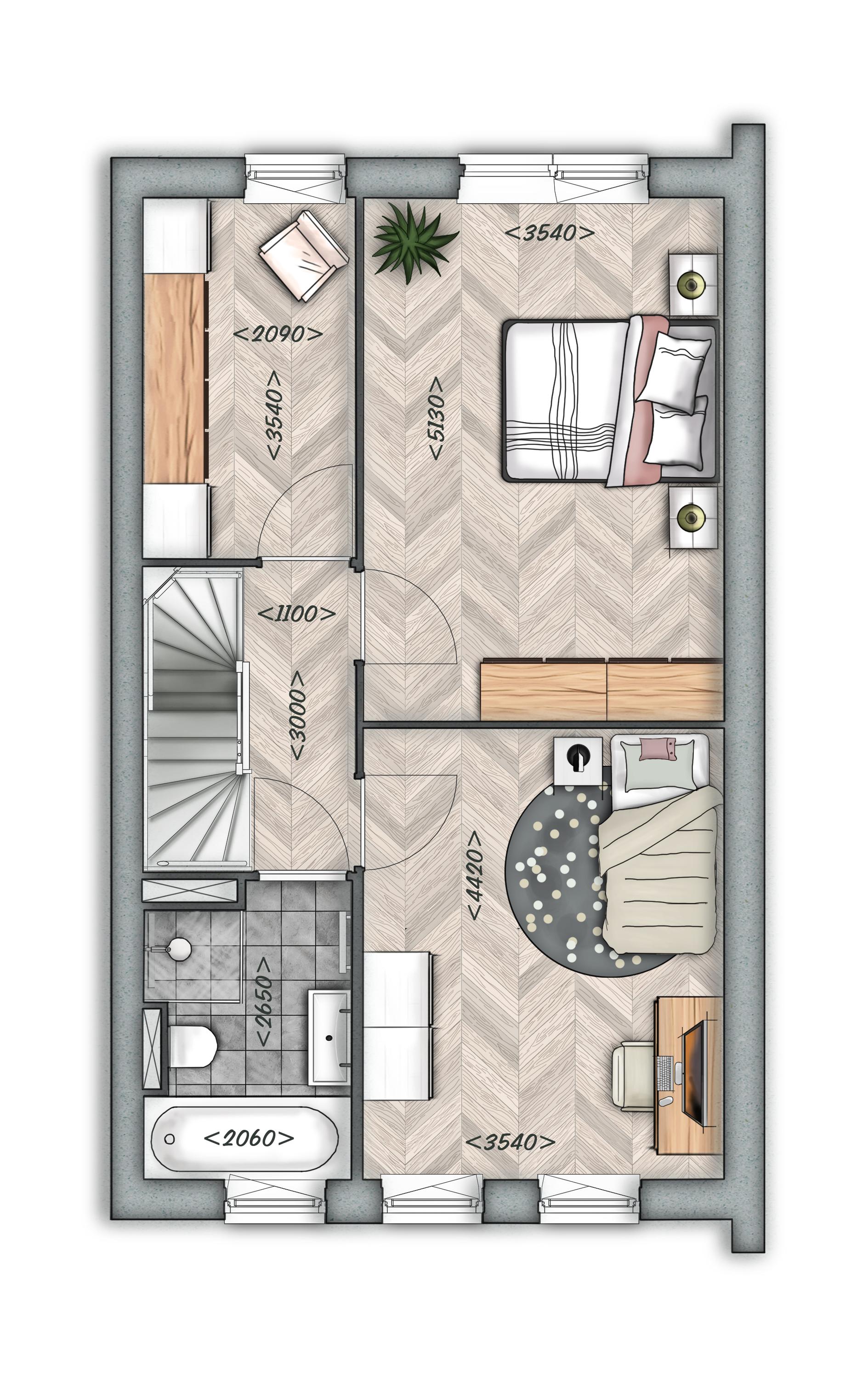 HOEKWONING | TYPE B, bouwnummer 4 , afbeelding 2