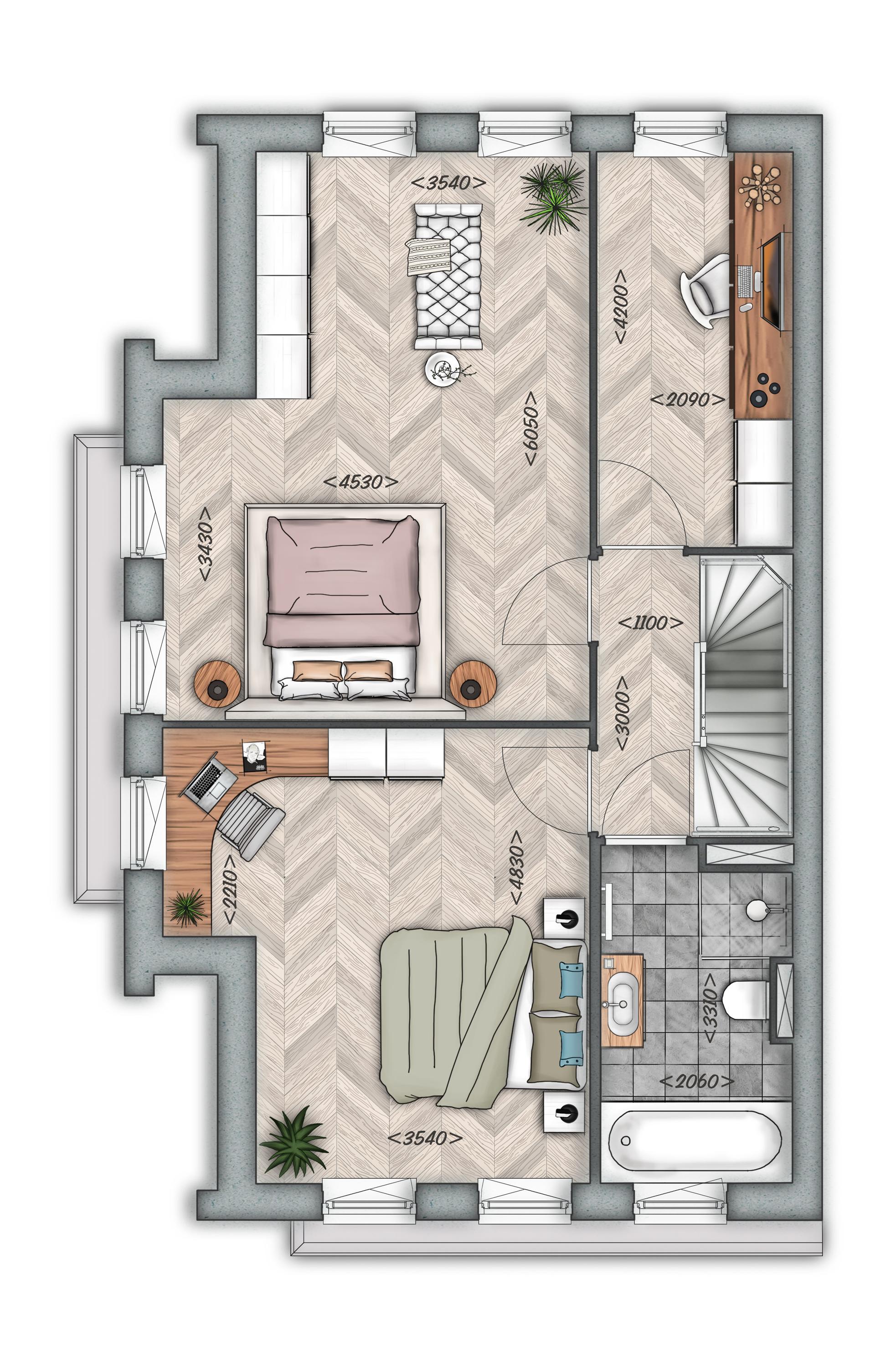 HOEKWONING XL | TYPE C, bouwnummer 1 , afbeelding 2
