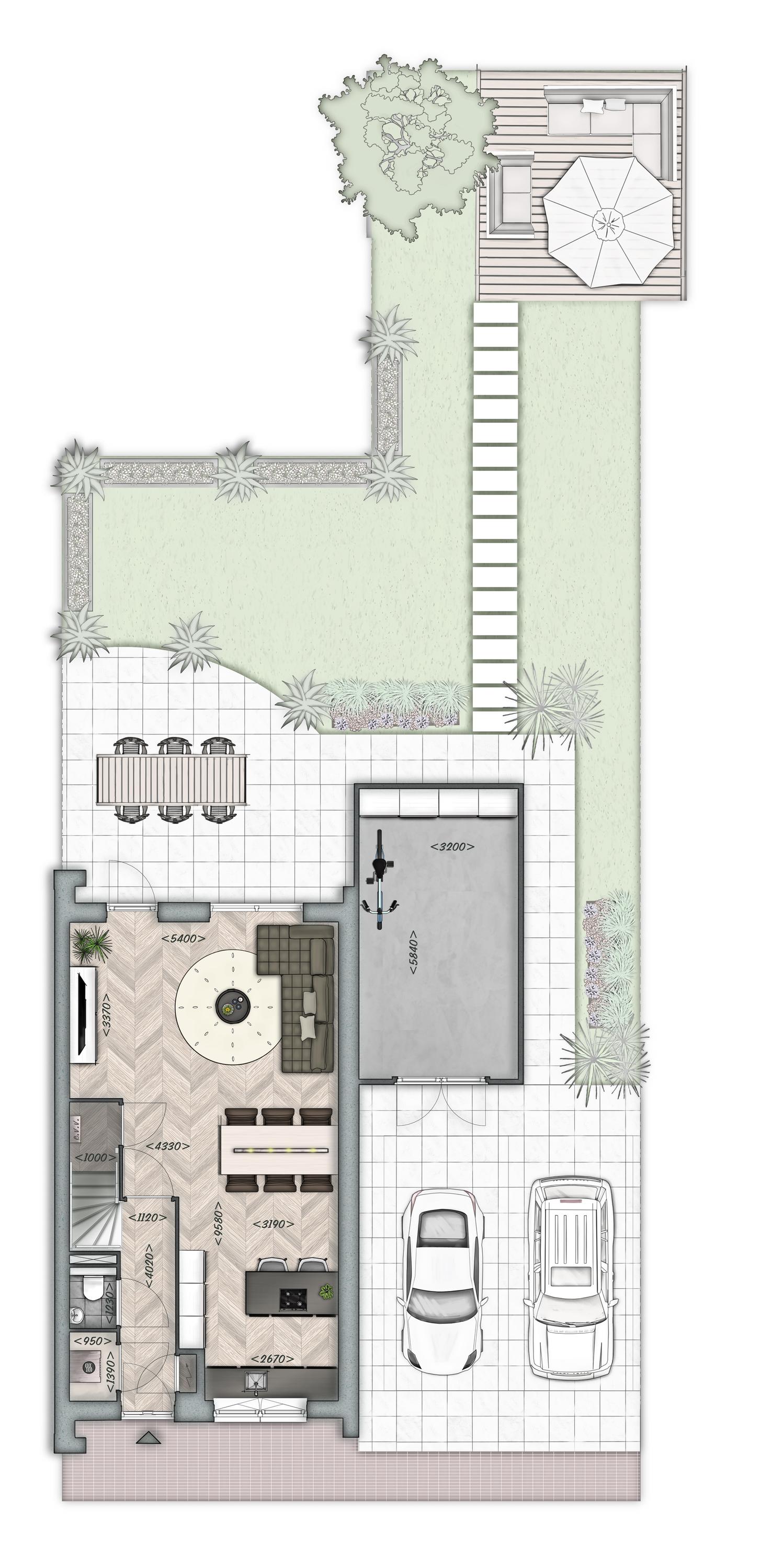 2 ONDER 1 KAPWONING MET GARAGE | TYPE D, bouwnummer 6 , afbeelding 1