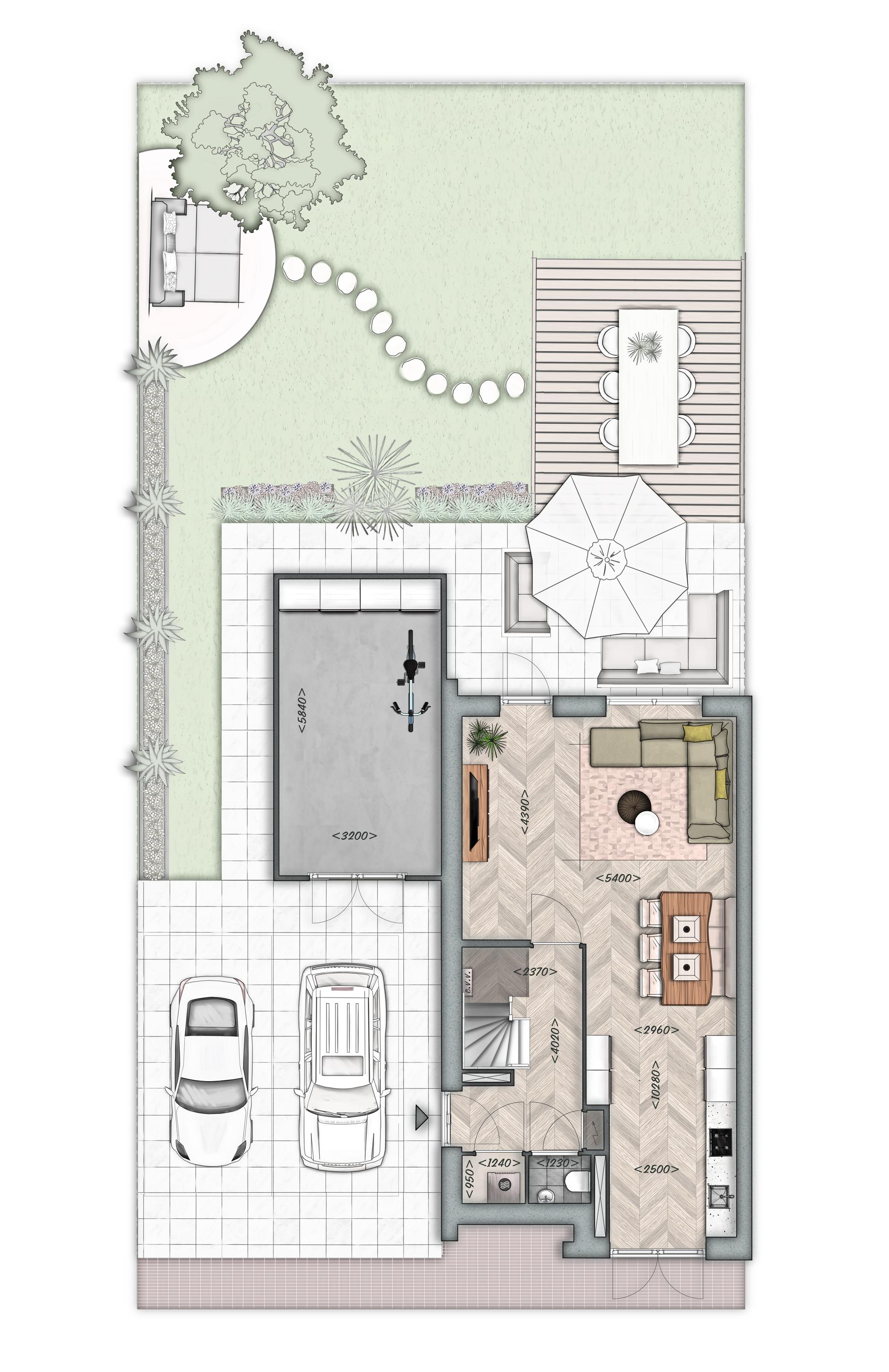 2 ONDER 1 KAPWONING MET GARAGE | TYPE D, bouwnummer 7 , afbeelding 1