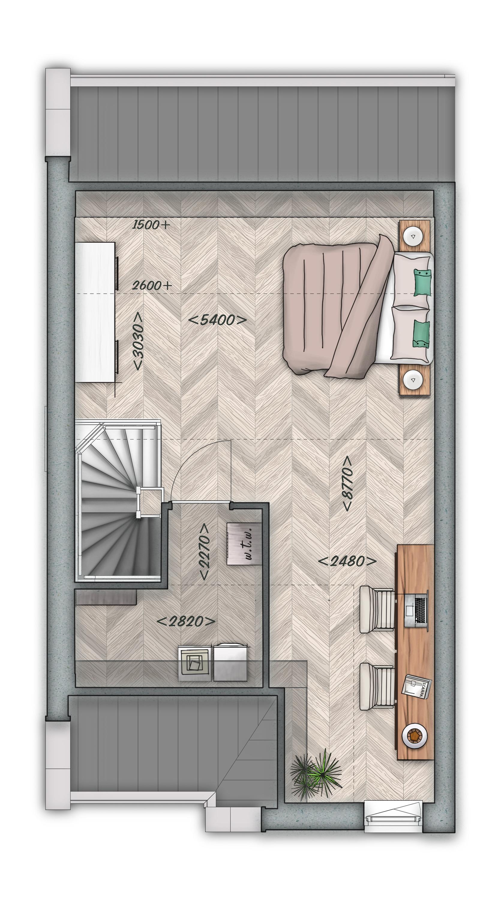 2 ONDER 1 KAPWONING MET GARAGE | TYPE D, bouwnummer 7 , afbeelding 3