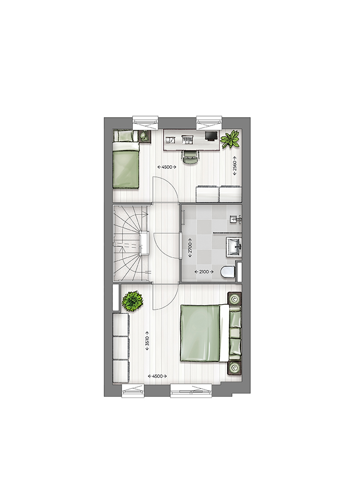 HOEK - EN TUSSENWONINGEN | GISELA, bouwnummer 36 , afbeelding 4
