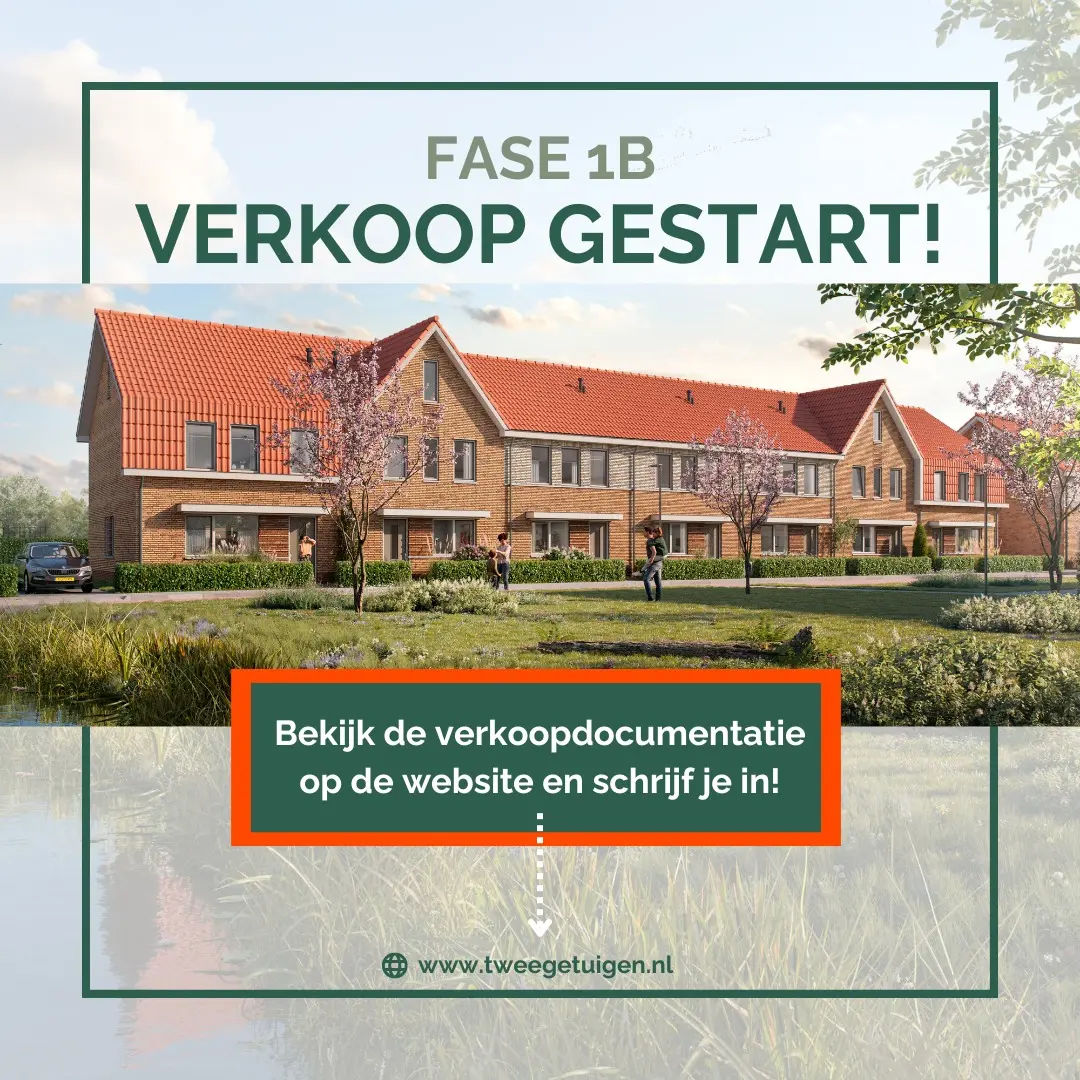 Start verkoop Twee Getuigen fase 1B Brielle