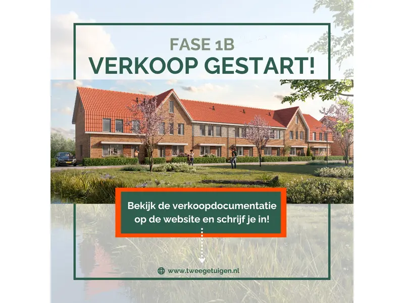 Start verkoop Twee Getuigen fase 1B Brielle