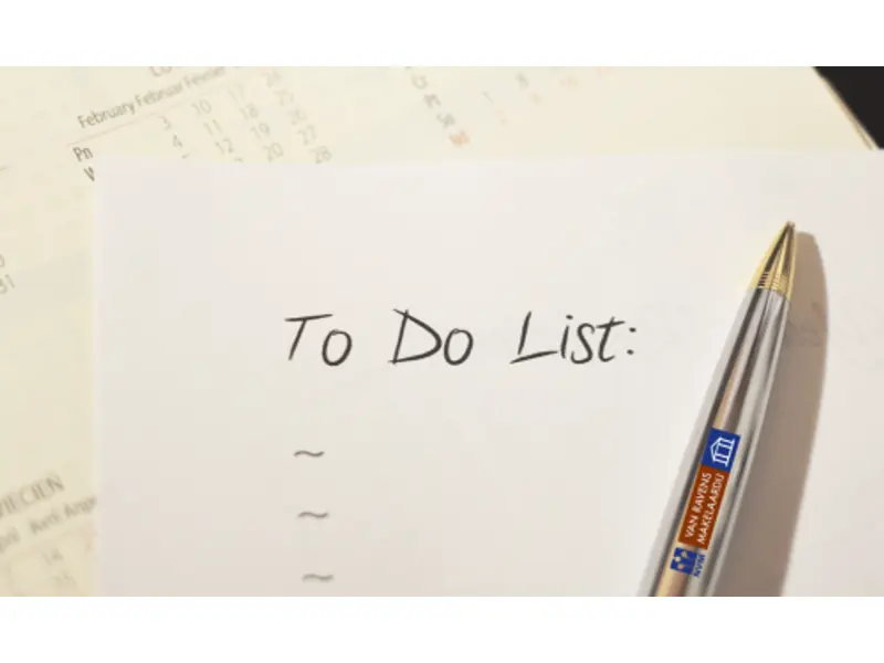 De ultieme checklist bij het verhuizen!